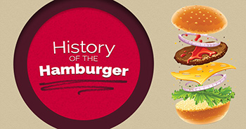 History of the Hamburger Infographic
